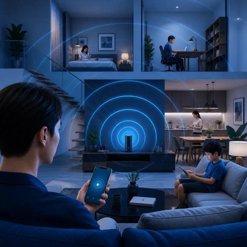 Hướng dẫn kiểm tra vùng phủ sóng Internet Giga F2 tại nhà