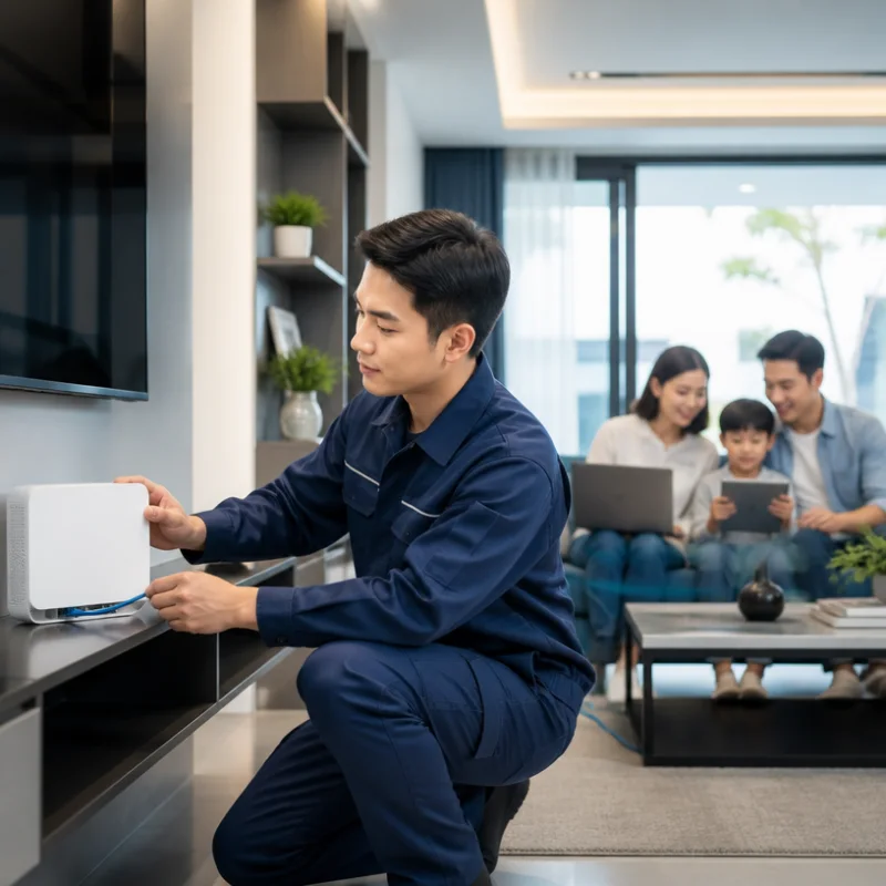 Quy trình lắp đặt mạng Viettel tại nhà chi tiết và những lưu ý cần biết