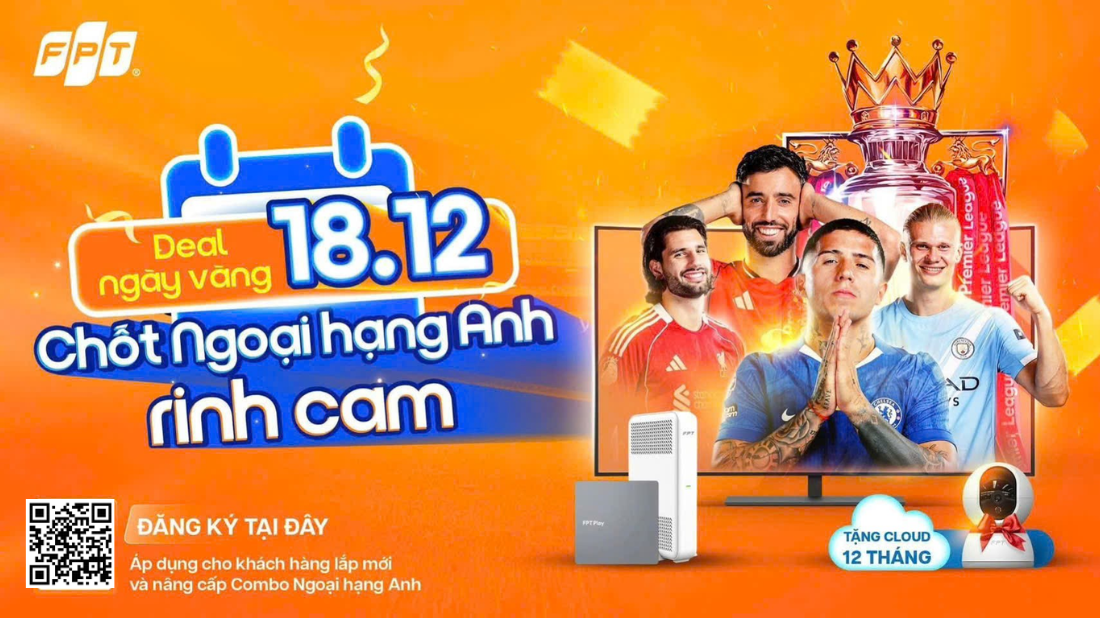 SIÊU SALE 18/12: ĐĂNG KÝ TRỌN GÓI NGOẠI HẠNG ANH TẶNG CAMERA AI
